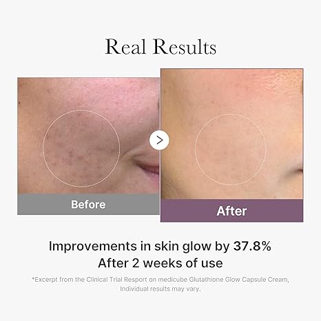 Medicube Age-R Glutathione Glow Capsule Cream brightening radiance dark spots antioxidant Cyprus