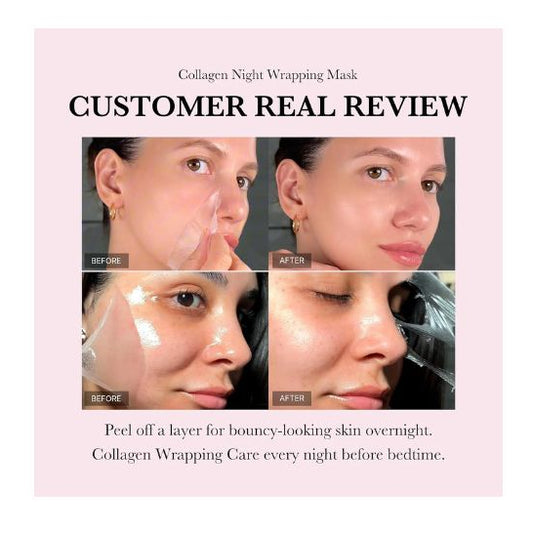 Medicube Collagen Night Wrapping Mask overnight firming hydration anti-aging Cyprus