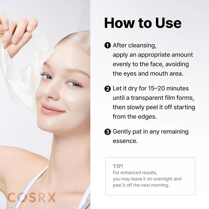 COSRX PDRN Exosome Skinplaning Glaze Mask regenerating anti-aging radiance skin repair Cyprus