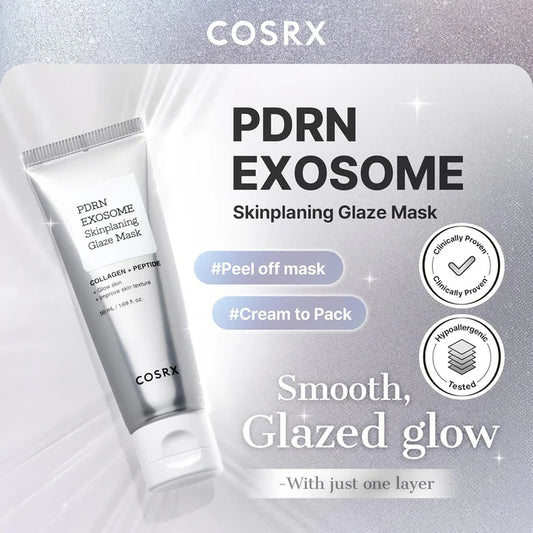 COSRX PDRN Exosome Skinplaning Glaze Mask regenerating anti-aging radiance skin repair Cyprus