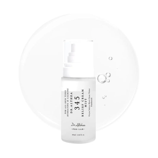 Dr. Althea 345 Relief Cream Mist soothing hydration sensitive skin barrier calming Cyprus