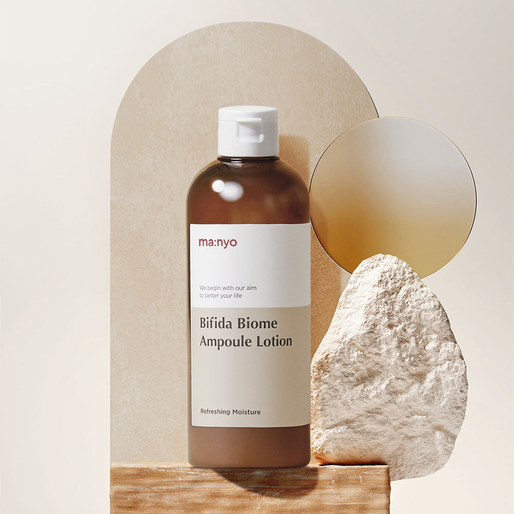 Ma:nyo Bifida Biome Ampoule Lotion 300ml microbiome barrier repair hydrating anti-aging Cyprus
