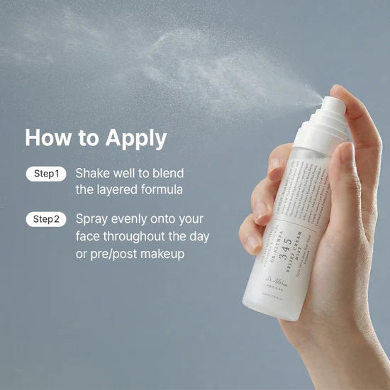 Dr. Althea 345 Relief Cream Mist 60ml bottle - K-Beauty hydrating toner mist for sensitive skin Cyprus
