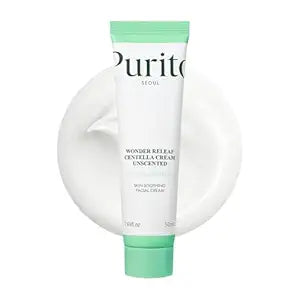 PURITO Wonder Releaf Centella Cream Unscented fragrance-free moisturizer for sensitive skin Cyprus
