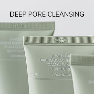 Jiwoogae Baking Soda Deep Foam Cleansing deep cleanse pore care gentle Cyprus