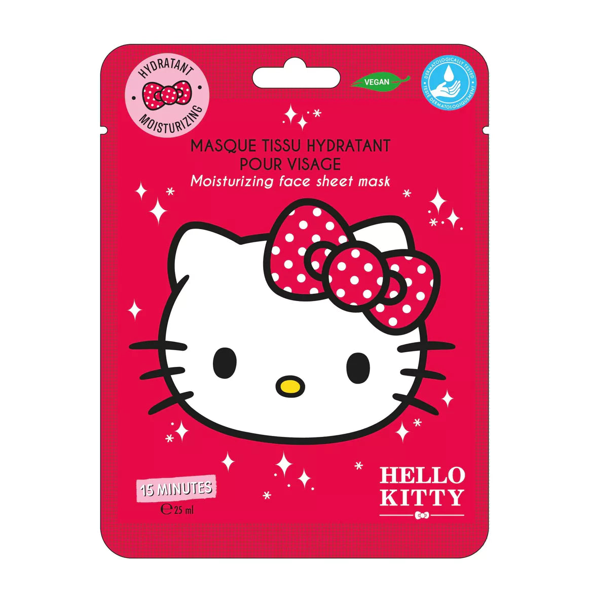 Hello Kitty Fabric Mask Kids Face Care gentle hydrating character sheet mask fun skincare Korea Cyprus