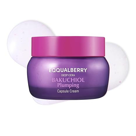 EQQUALBERRY Bakuchiol Plumping Capsule Cream 50ml – Authentic Korean Skincare in Paphos Cyprus | ORÈA