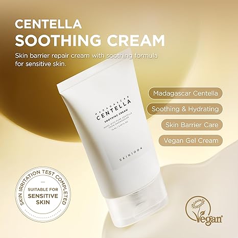 SKIN1004 Madagascar Centella Asiatica Cream Cica barrier repair cream for acne-prone and sensitive skin Paphos