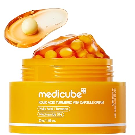 Medicube Kojic Acid Turmeric Vita Capsule Cream 53g – Korean brightening face cream for dark spots Cyprus