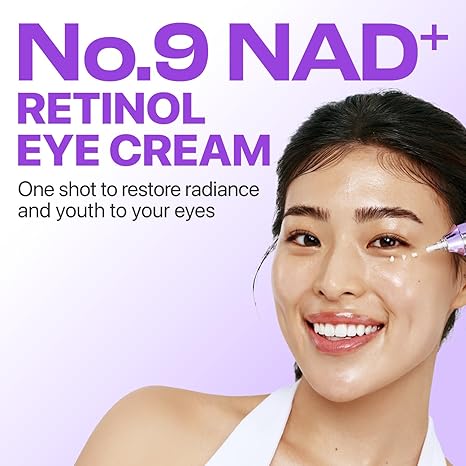 Numbuzin No.9 NAD Retinol Volumetox Eye Cream fine lines firmness brightening retinol NAD+ Cyprus