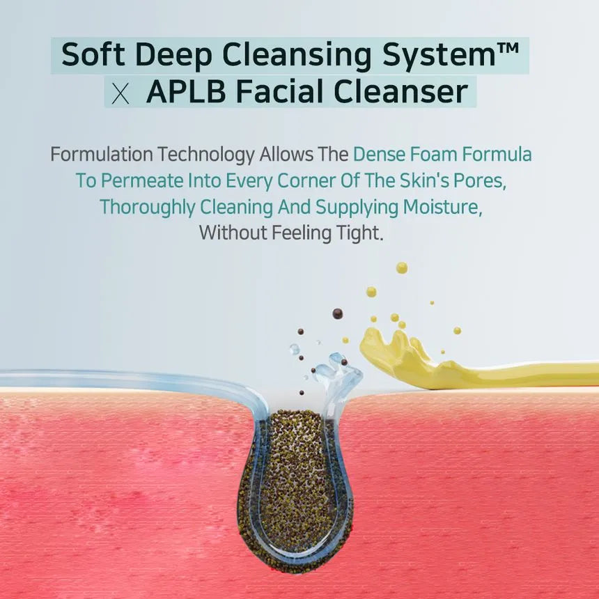 APLB Glutathione Niacinamide Facial Cleanser brightening hydrating even skin tone radiance Cyprus