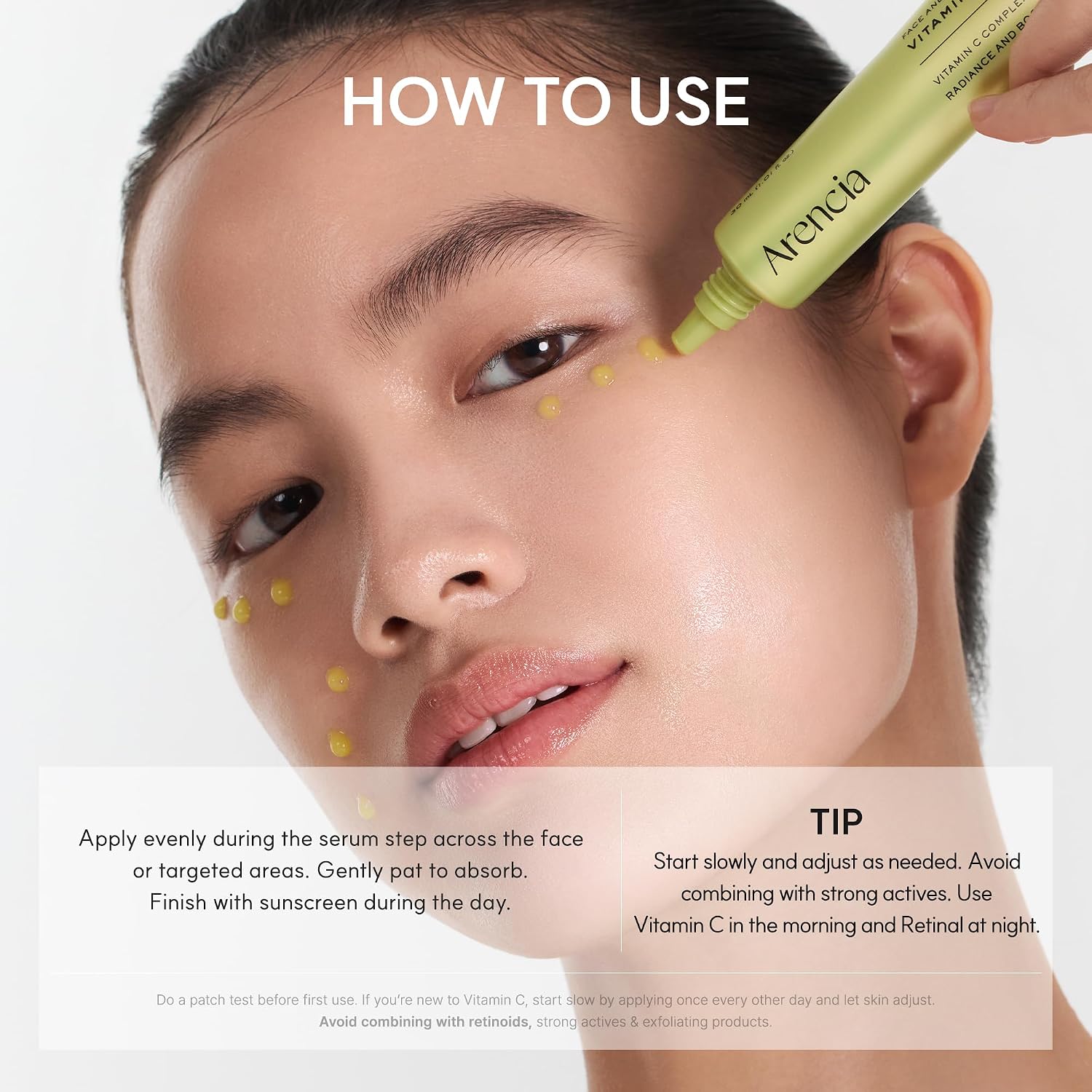 Arencia Vitamin C Booster Serum with Vitamin E and Glutathione – Korean skincare Cyprus