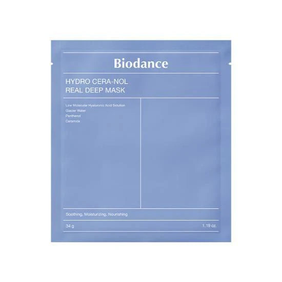 Biodance Hydro Cera-Nol Real Deep Mask deep hydration barrier repair ceramide Cyprus