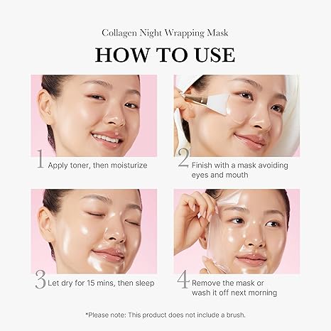 Medicube Collagen Night Wrapping Mask overnight firming hydration anti-aging Cyprus