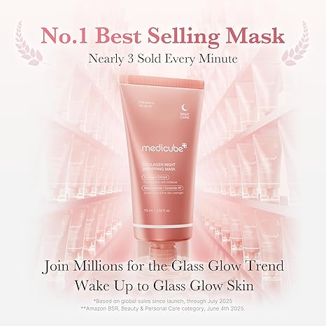 Medicube Collagen Night Wrapping Mask overnight firming hydration anti-aging Cyprus