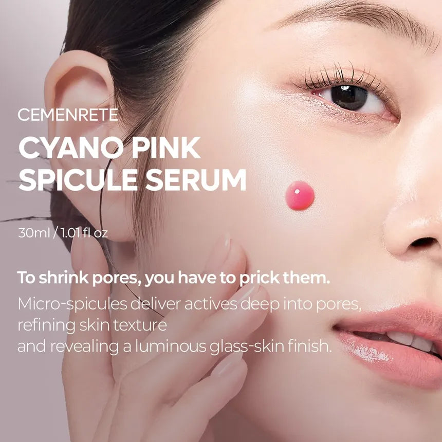 Dr. Melaxin Cemenrete Cyano Pink Spicule Cream anti-aging biospicule wrinkles firmness niacinamide Cyprus