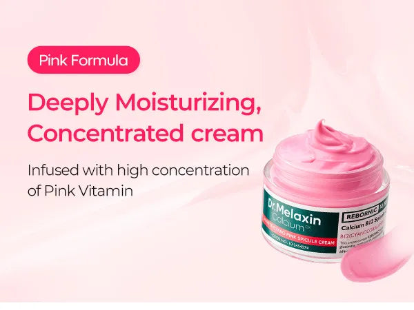 Dr. Melaxin Cemenrete Cyano Pink Spicule Cream anti-aging biospicule wrinkles firmness niacinamide Cyprus