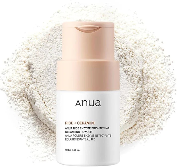 Anua Rice Enzyme Brightening Cleansing Powder gentle exfoliating brightening radiance Cyprus