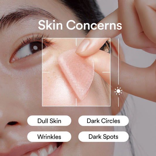 Abib PDRN Retinal Eye Patch jelly texture closeup - hydrating Korean cosmetics Cyprus
