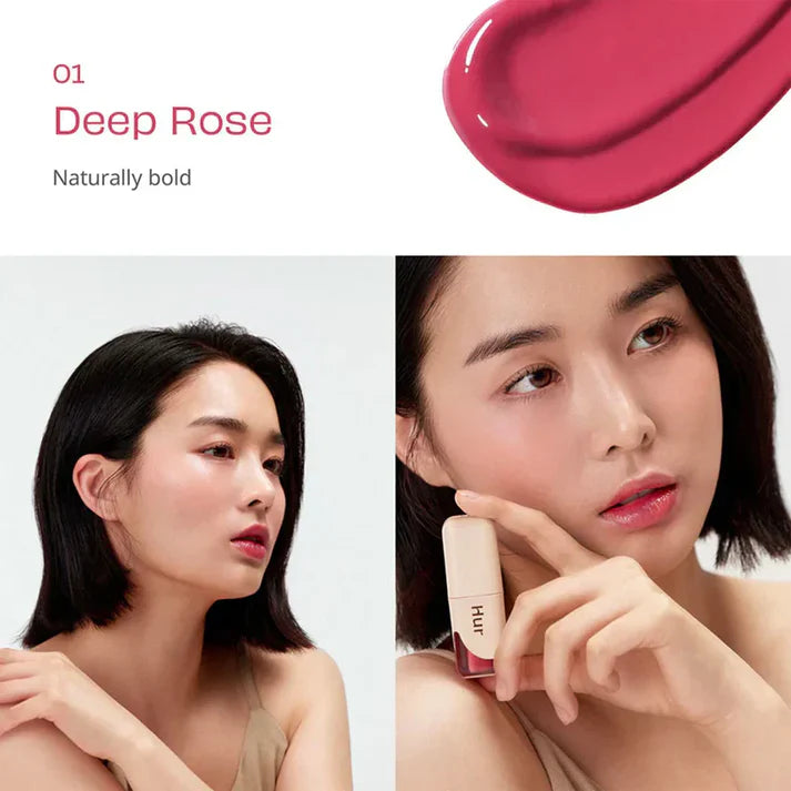 House of HUR Glowy Ampoule Tint hydrating glossy lip tint dewy finish Korean makeup Cyprus