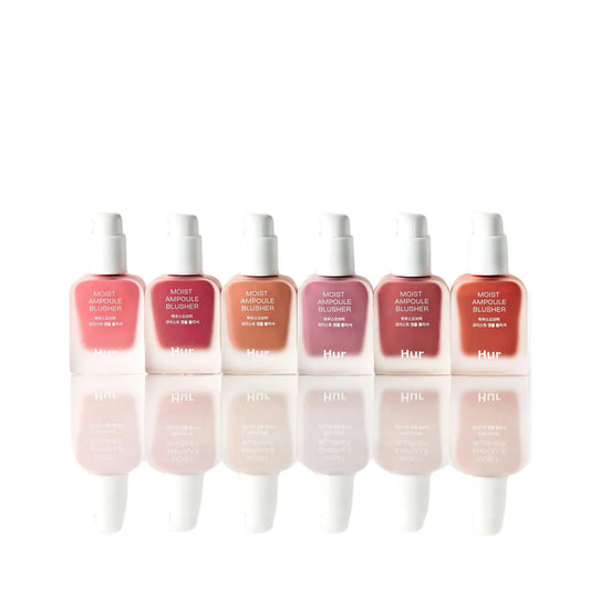 House of HUR Moist Ampoule Blusher hydrating blush dewy finish Korean makeup cheek colour Cyprus