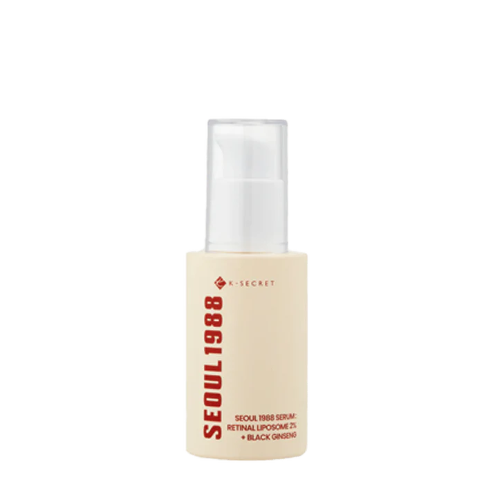 K-Secret Seoul 1988 Retinal Liposome 2% Black Ginseng Serum anti-aging firming radiance Cyprus