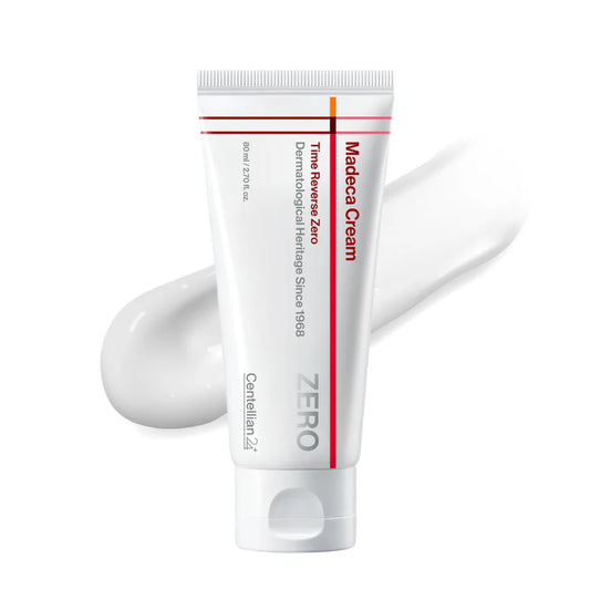 Centellian24 Madeca Cream Time Reverse Zero 80ml — lightweight Korean anti-ageing moisturiser with TECA, available in Cyprus at ORÈA Boutique
