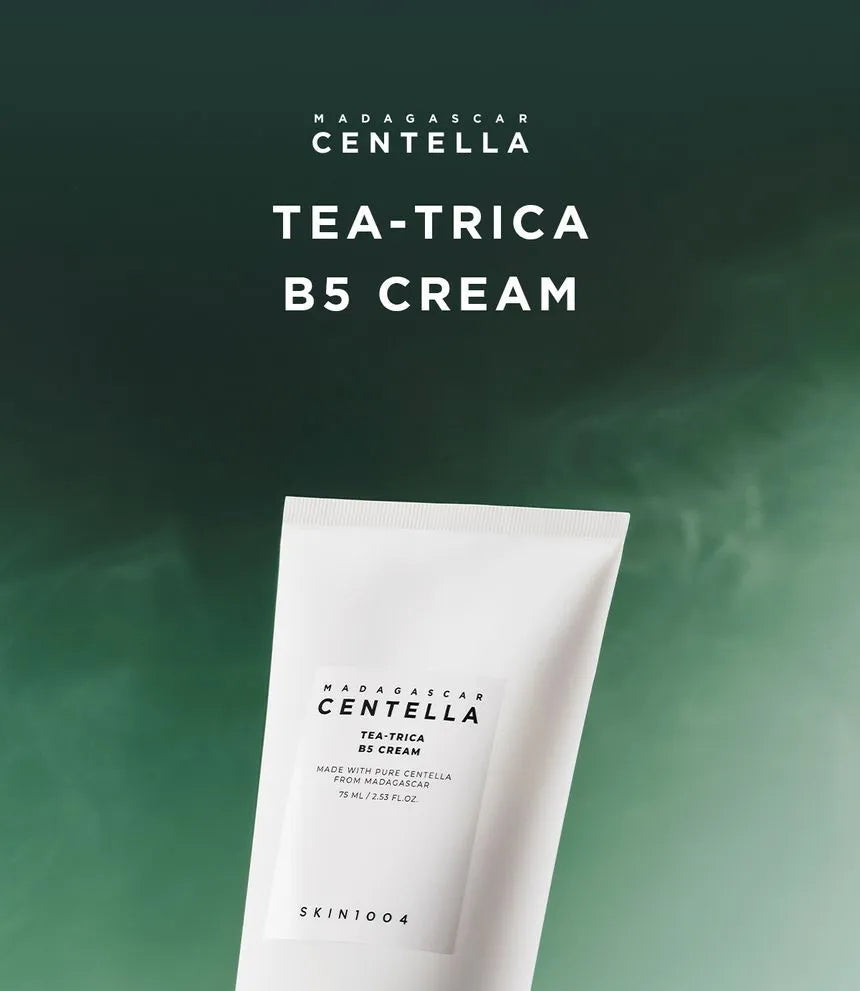 Skin1004 Madagascar Centella Tea-Trica B5 Cream 75ml soothing healing barrier repair panthenol Cyprus
