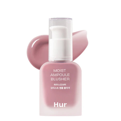 House of HUR Moist Ampoule Blusher hydrating blush dewy finish Korean makeup cheek colour Cyprus