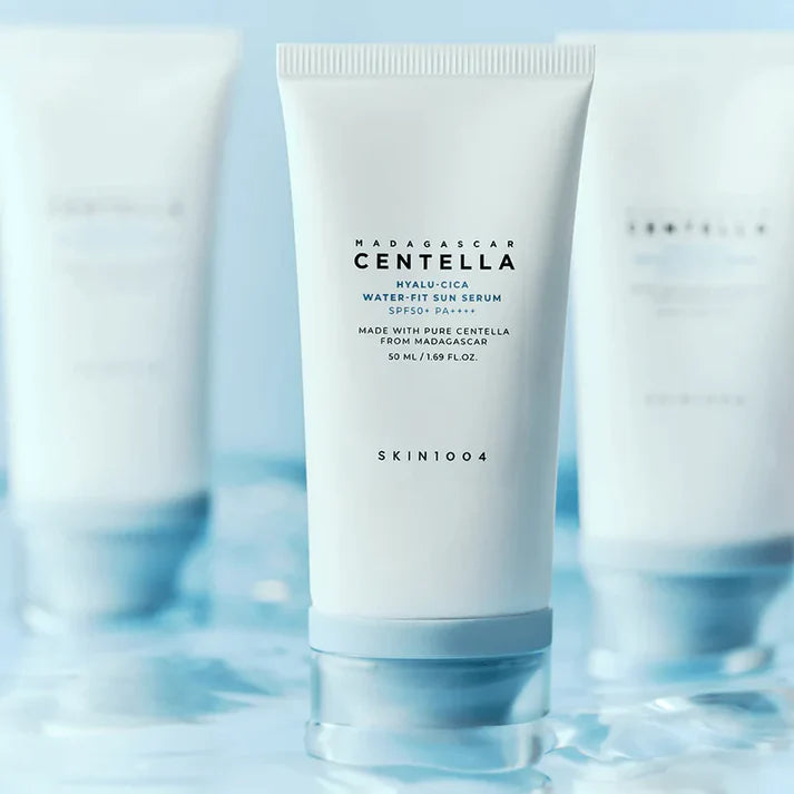 Skin1004 Madagascar Centella Hyalu-Cica Water-Fit Sun Serum SPF50+ PA++++ lightweight sunscreen hydrating Cyprus