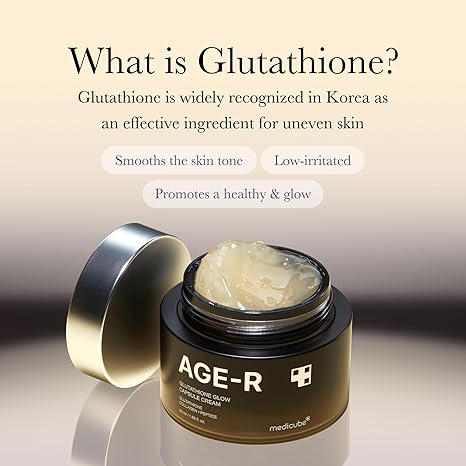 Medicube Age-R Glutathione Glow Capsule Cream brightening radiance dark spots antioxidant Cyprus