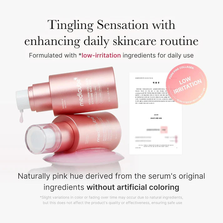 Medicube PDRN Pink Exosome Shot Serum 2000 regenerating elasticity skin repair radiance Cyprus