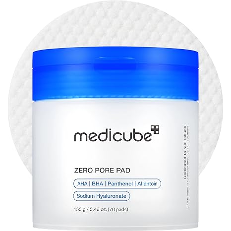 Medicube Zero Pore Pad 2.0 pore refining exfoliating toning pads Cyprus