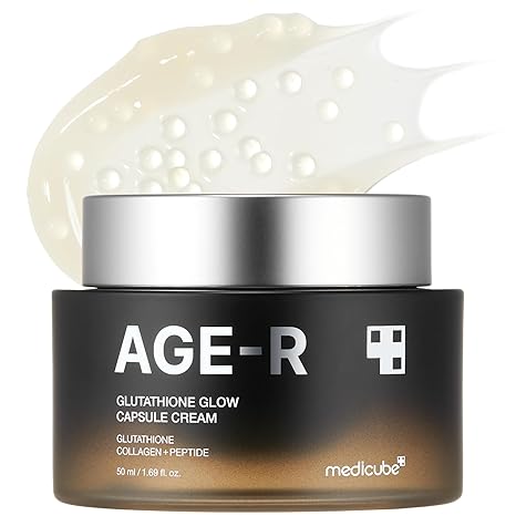 Medicube Age-R Glutathione Glow Capsule Cream brightening radiance dark spots antioxidant Cyprus