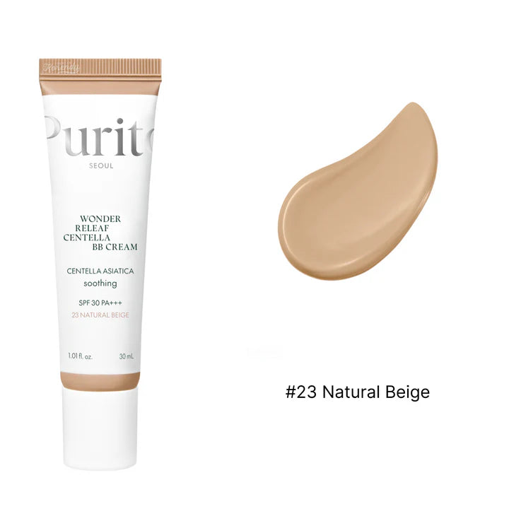 Purito Wonder Relief Centella BB Cream 30ml soothing coverage centella sensitive skin Cyprus