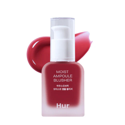 House of HUR Moist Ampoule Blusher hydrating blush dewy finish Korean makeup cheek colour Cyprus