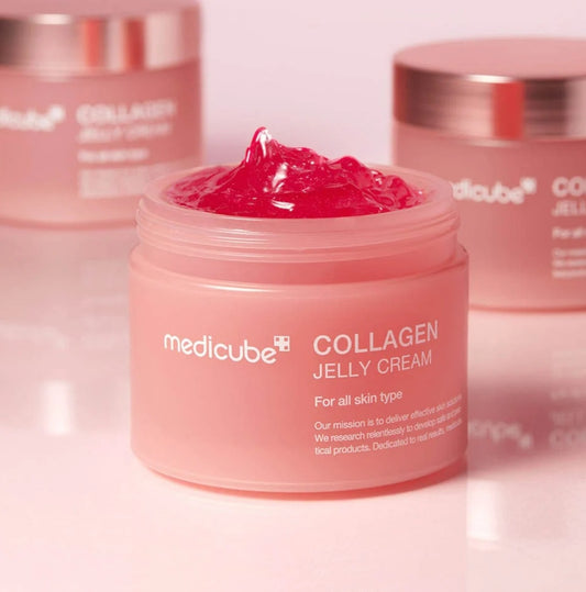 Medicube Collagen Jelly Cream collagen bouncy jelly texture hydrating plumping moisturiser Korea Cyprus