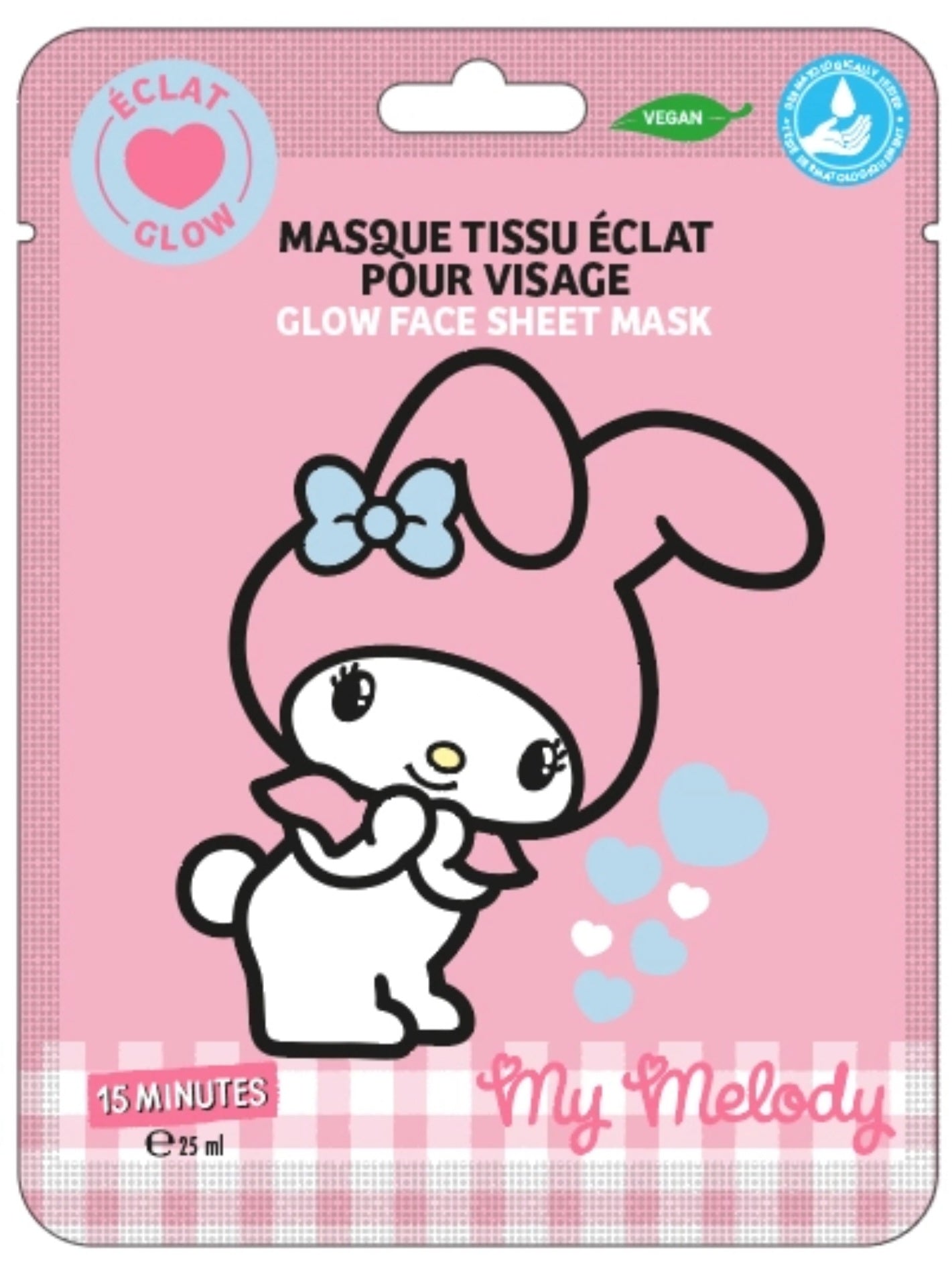 Hello Kitty Fabric Mask Kids Face Care gentle hydrating character sheet mask fun skincare Korea Cyprus