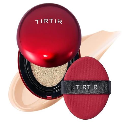 TIRTIR Mask Fit Red Cushion SPF40 PA++ full coverage dewy finish sun protection Korean makeup Cyprus