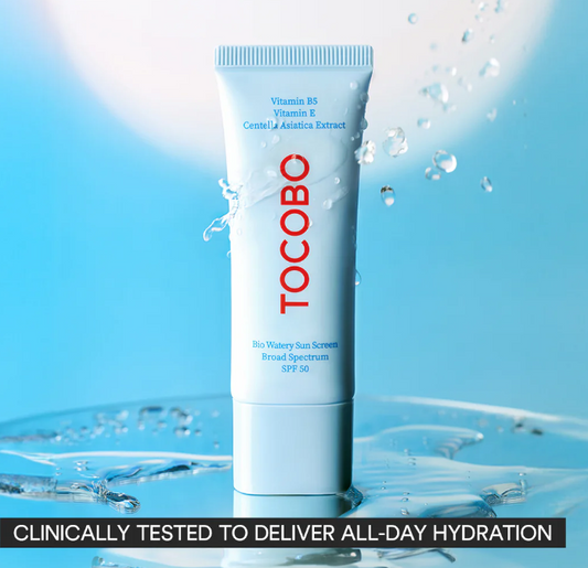 Tocobo Bio Watery Sun Cream SPF50+ PA++++ lightweight hydrating sun protection daily sunscreen Korea Cyprus