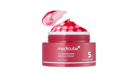 Medicube TXA Niacinamide Capsule Cream brightening dark spots hyperpigmentation even skin tone Cyprus