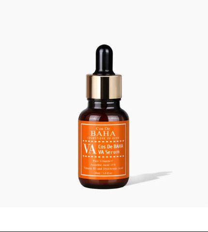Cos De BAHA VA Serum with 15% Vitamin C and 2% Arbutin — brightening Korean serum for hyperpigmentation and uneven skin tone