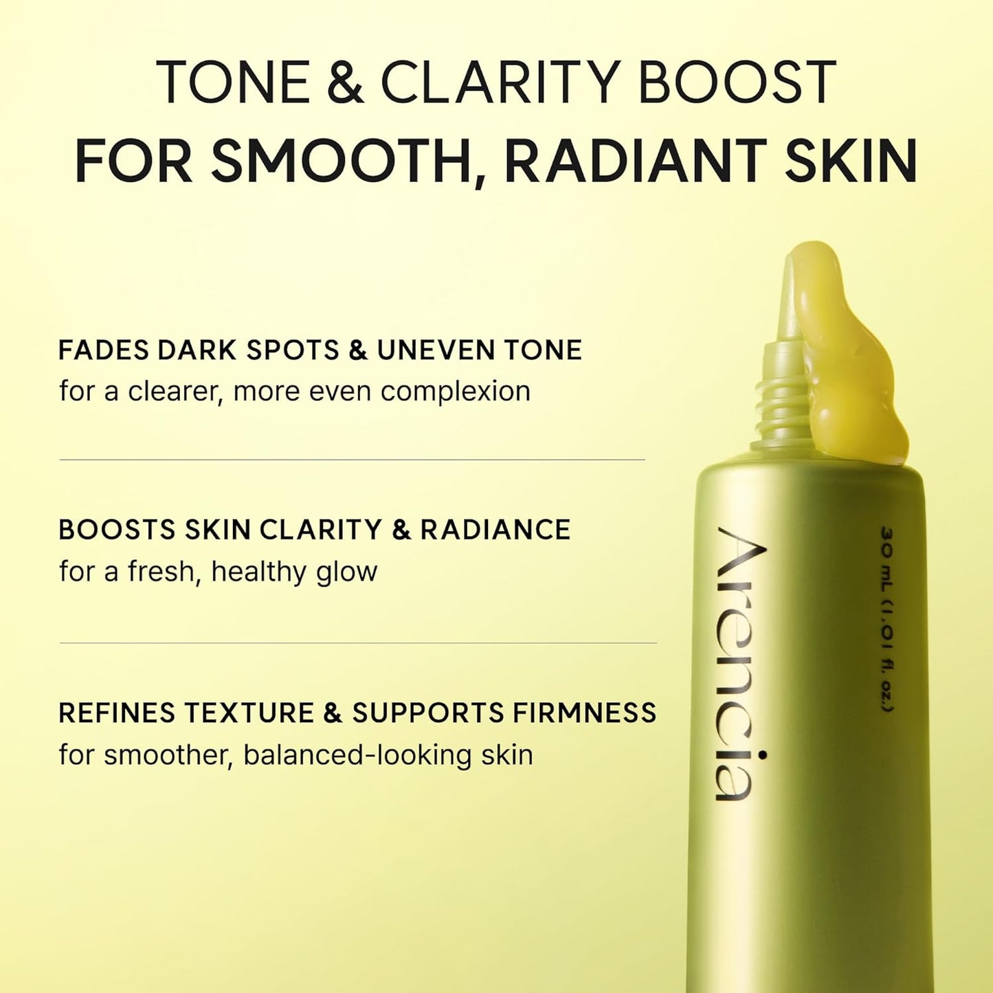 Korean Vitamin C skincare Paphos – Arencia Booster Shot Serum for fine lines and dark spots