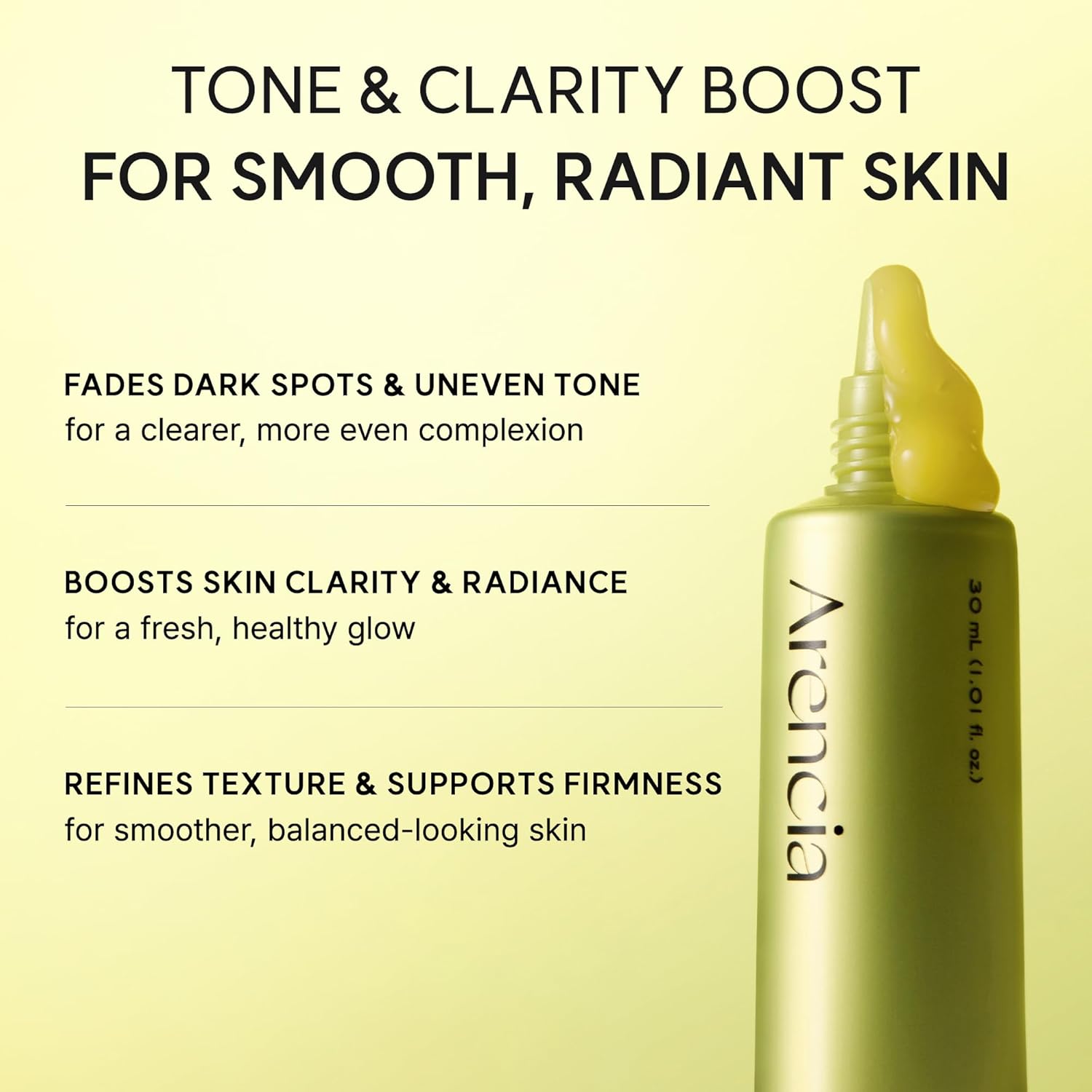 Korean Vitamin C skincare Paphos – Arencia Booster Shot Serum for fine lines and dark spots