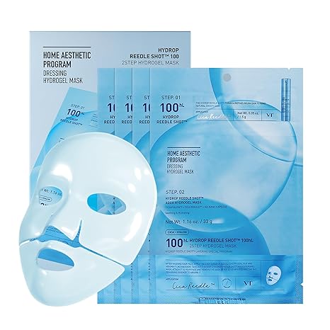 VT Cosmetics Hydrop Reedle Shot 100 2 Step Hydrogel Mask hydration micro-spicule Cyprus