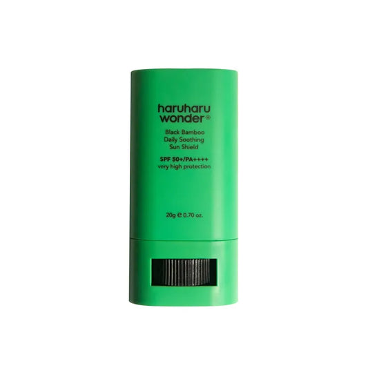 Haruharu Wonder Black Bamboo Daily Soothing Sun Shield SPF50+ PA++++ sunscreen stick green packaging - Korean sunscreen Cyprus