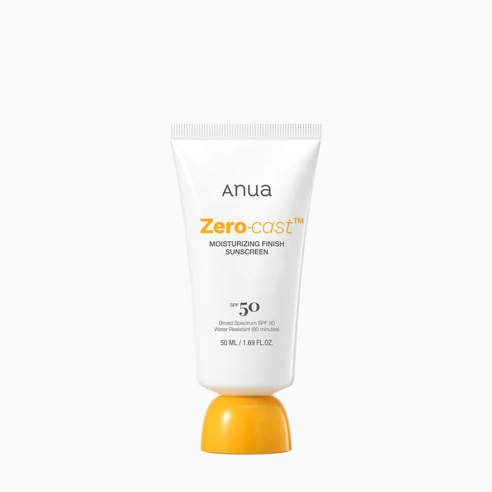 Anua Zero-cast Moisturizing Finish Sunscreen 50ml – no white cast Korean SPF Cyprus