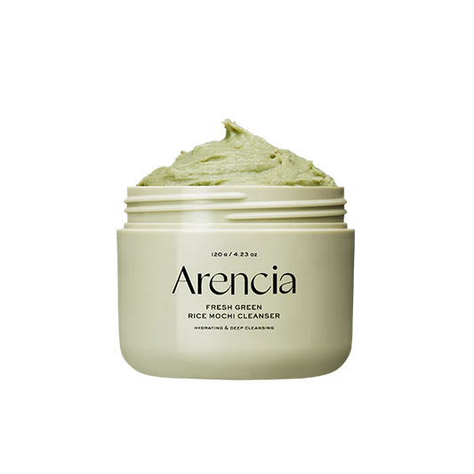 Arencia Fresh Green Rice Mochi Cleanser 120g – balm-to-foam cleanser with Green Tea and Rice Extract Cyprus Paphos