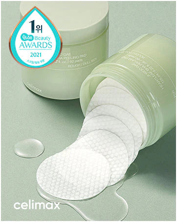 Celimax Jiwoogae Heartleaf BHA Peeling Pad exfoliating pore care blackheads clear skin Cyprus