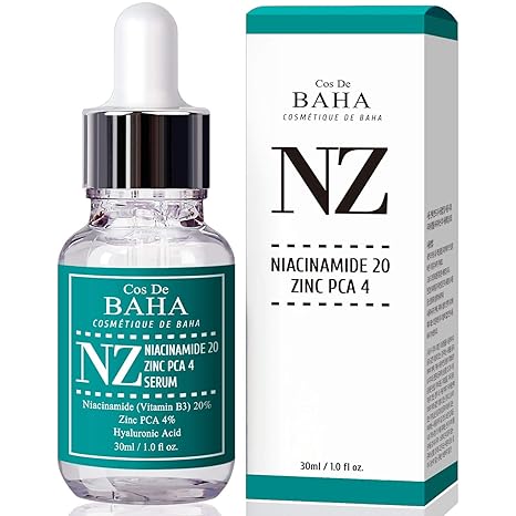 Cos De BAHA Niacinamide 20% + Zinc PCA 4% Serum – Korean skincare Cyprus | ORÈA Boutique